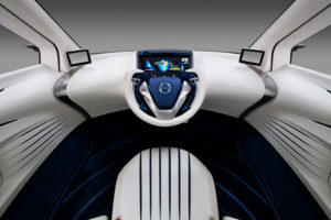 2011, Nissan, Pivo, 3, Concept, Interior, Dash, Steering