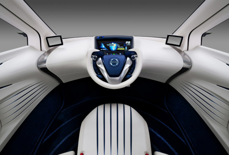 2011, Nissan, Pivo, 3, Concept, Interior, Dash, Steering HD Wallpaper Desktop Background