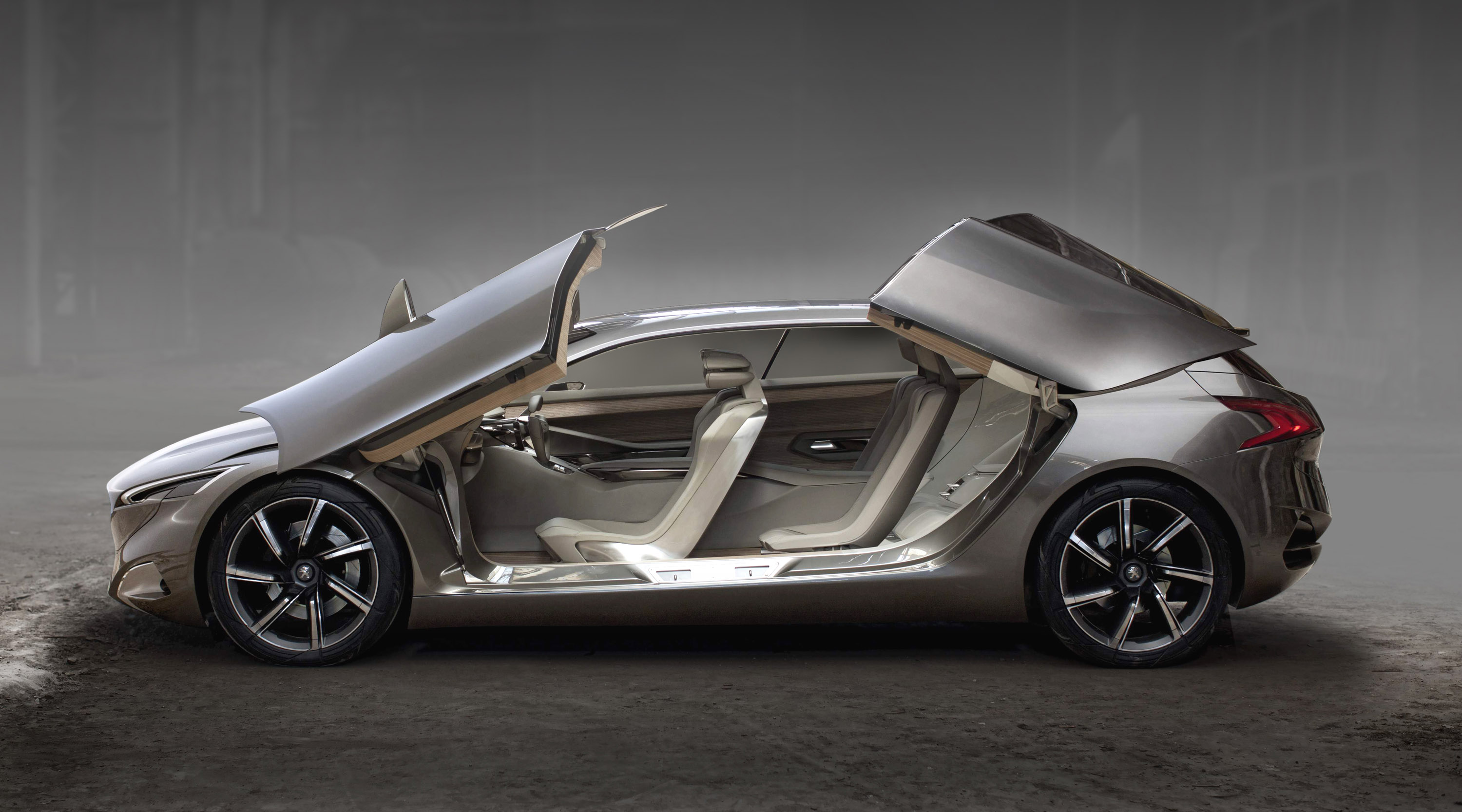 2011, Peugeot, Hx1, Concept, Supercar, Supercars, Interior Wallpaper