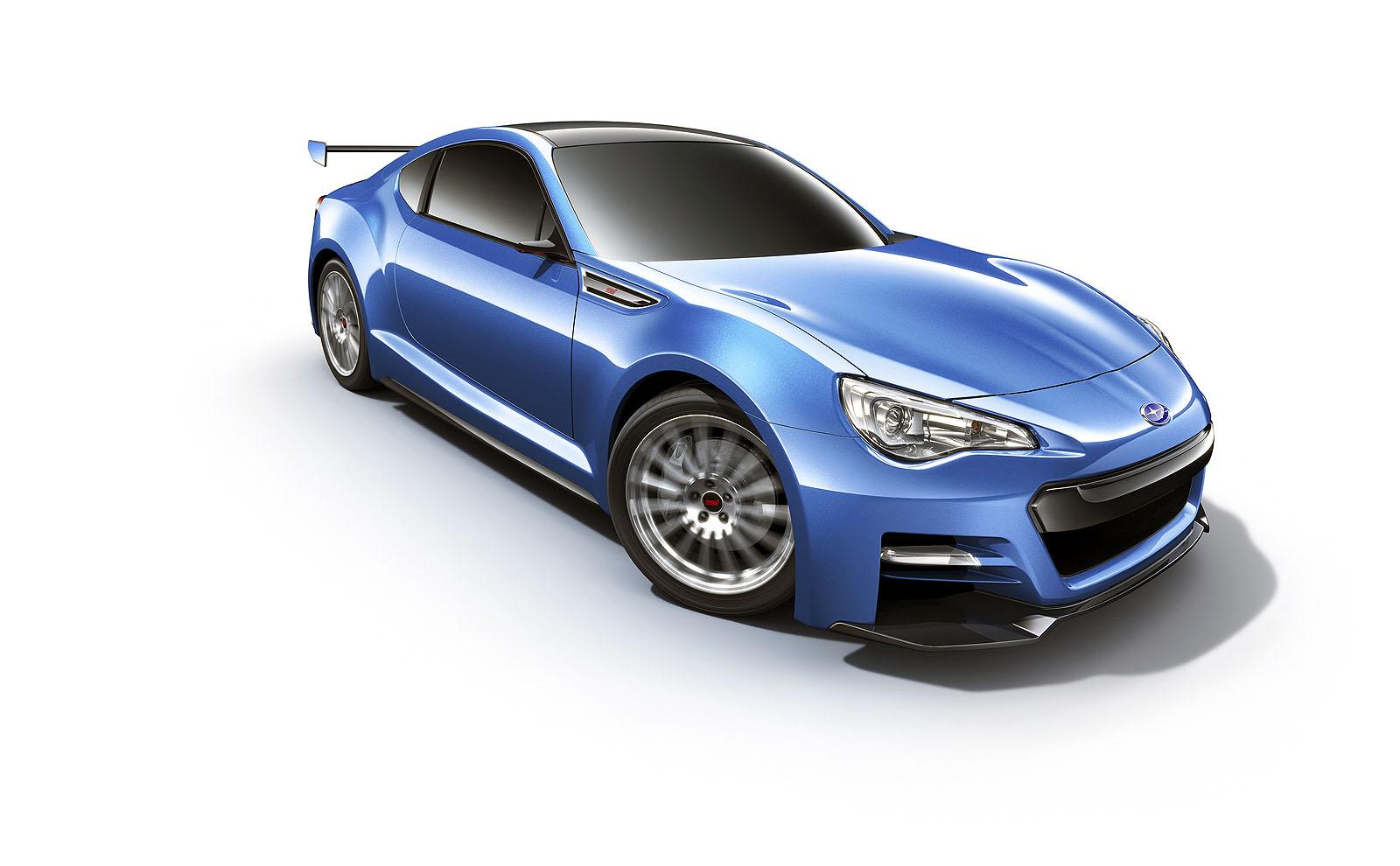 2011, Subaru, Brz, Sti, Concept Wallpaper