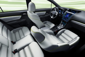 2011, Subaru, X v, Concept, Interior