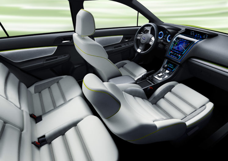 2011, Subaru, X v, Concept, Interior HD Wallpaper Desktop Background