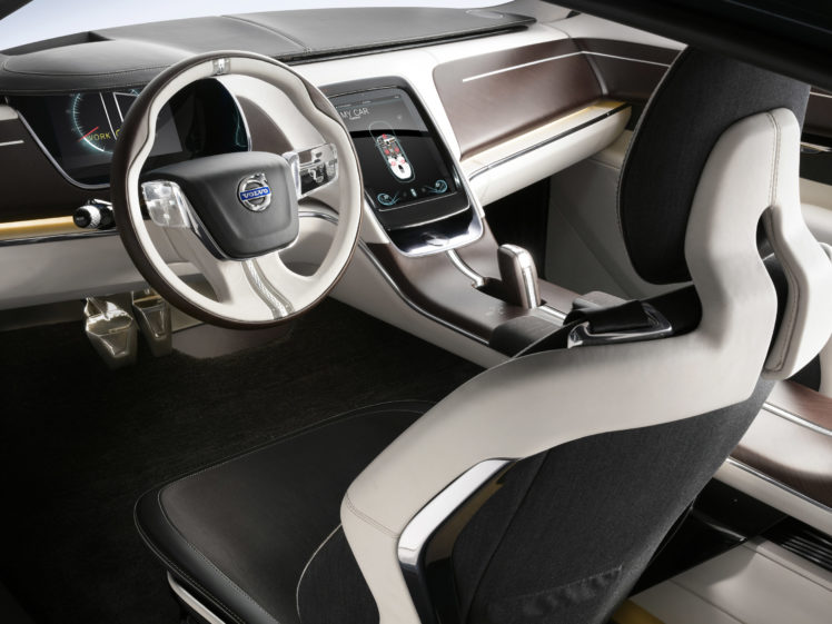 2011, Volvo, You, Concept, Interior, Dash, Steering HD Wallpaper Desktop Background