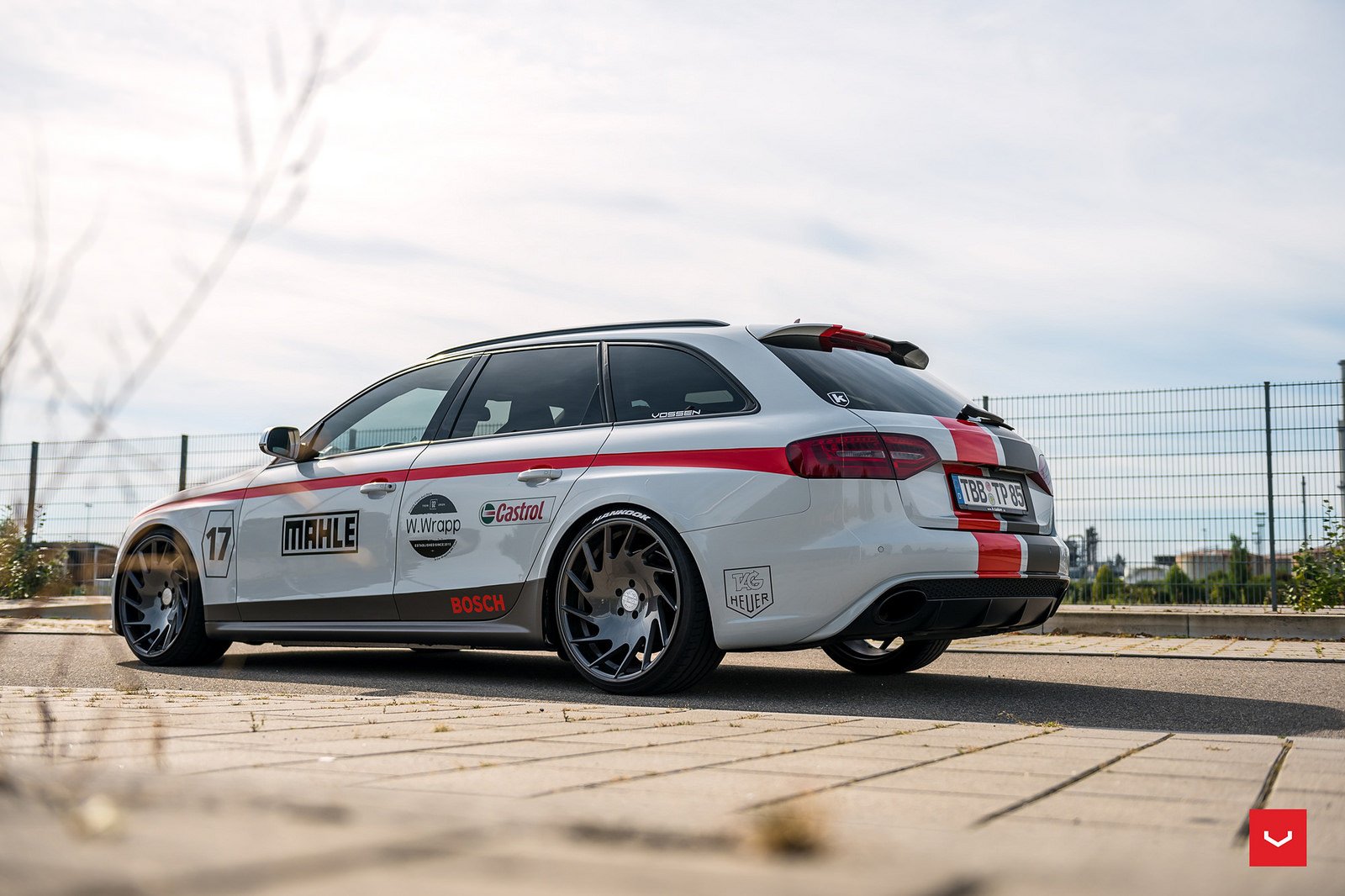 audi, Rs4, Cars, Wagon, Vossen, Wheels, Modified Wallpaper