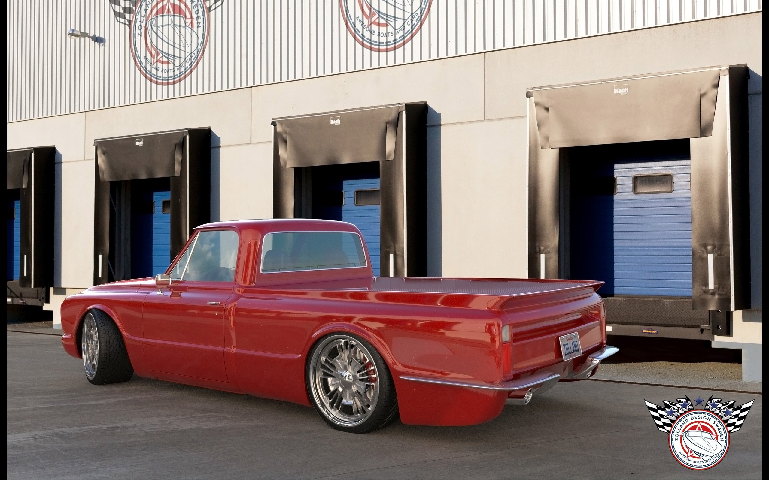 2015, Zolland, Design, Chevrolet c10, Pickup Wallpaper