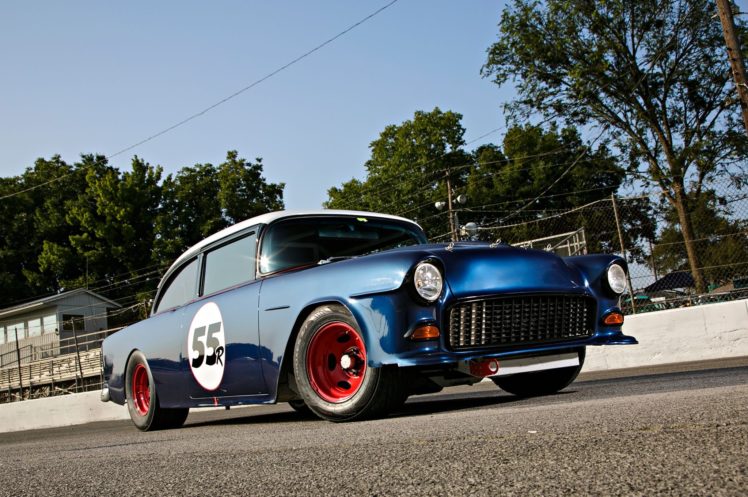 1955, Chevrolet, Chevy, Belair, Bel, Air, Coupe, Rece, Car, Usa,  02 HD Wallpaper Desktop Background