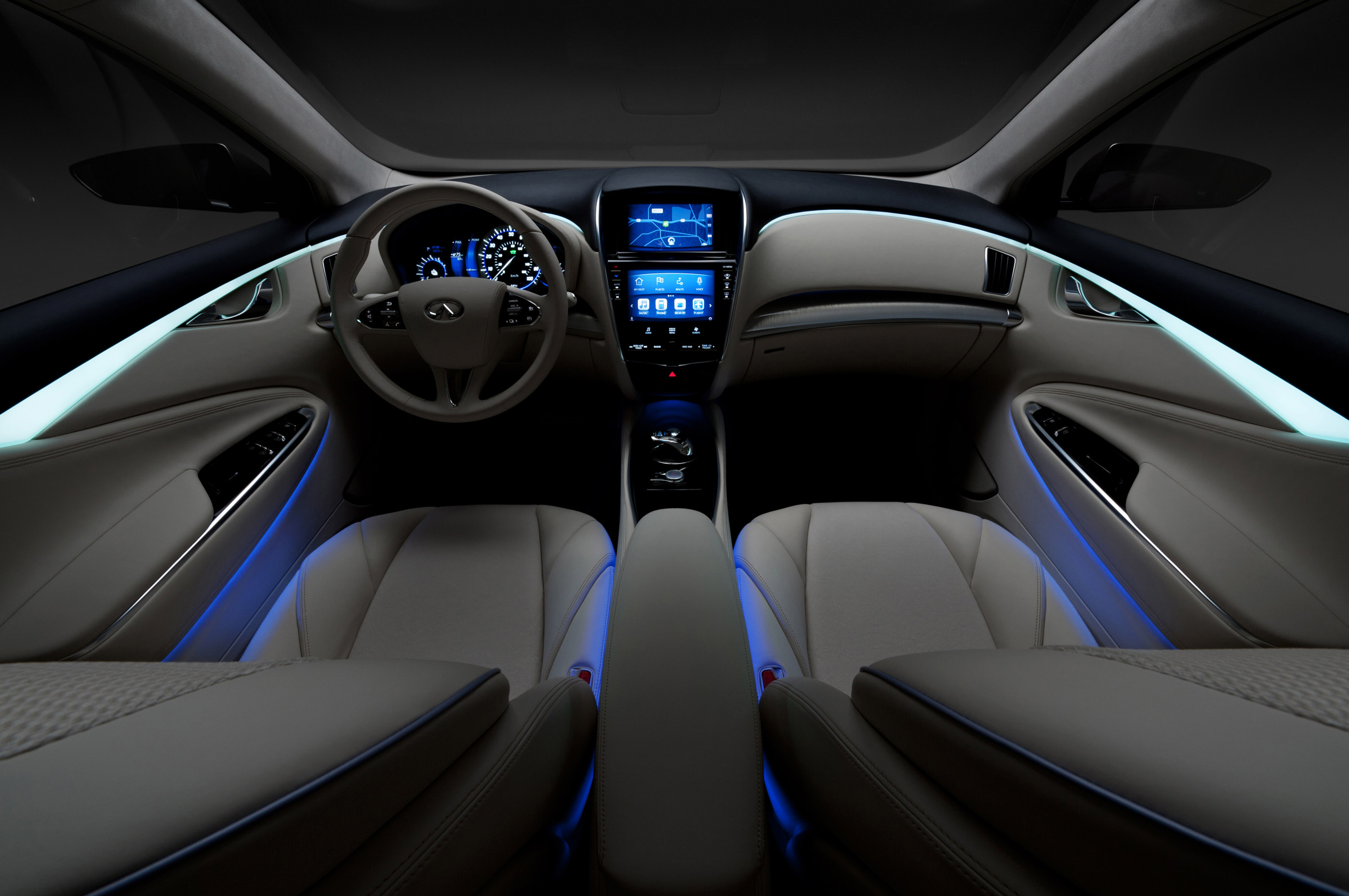 2012, Infiniti, Le, Concept Wallpaper