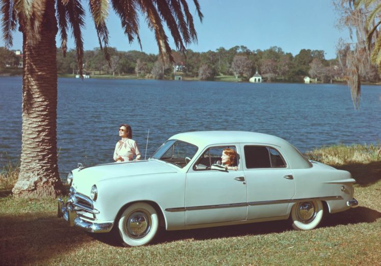 1949, Ford, Custom, Sedan, Four, Door, Classic, Old, Vintage, Retro, Original, Usa,  02 HD Wallpaper Desktop Background