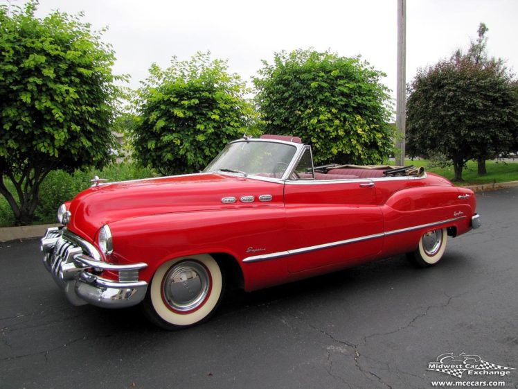 1950, Buick, Super, Eight, Convertible, Classic, Old, Vintage, Original, Usa,  05 HD Wallpaper Desktop Background