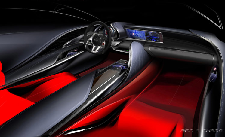 2012, Lexus, Lf lc, Sport, Coupe, Concept, Supercar, Supercars, Interior HD Wallpaper Desktop Background