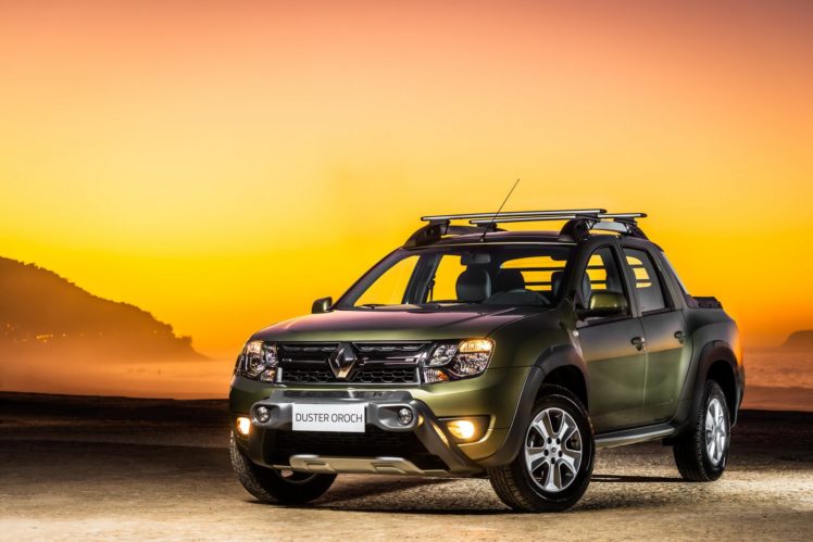 2015, Renault, Duster, Oroch, Pickup, Truck, Cars HD Wallpaper Desktop Background