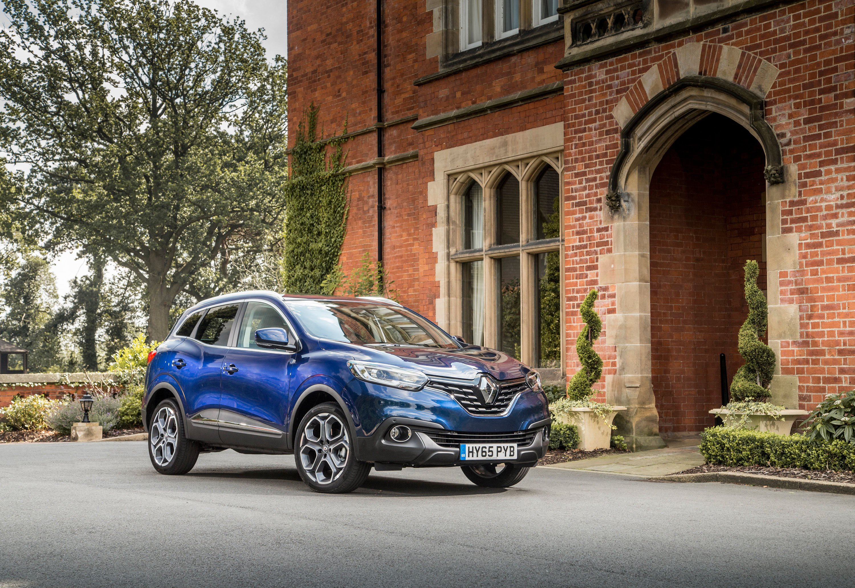 2016, Blue, Cars, French, Kadjar, Renault, Suv, Uk version Wallpaper