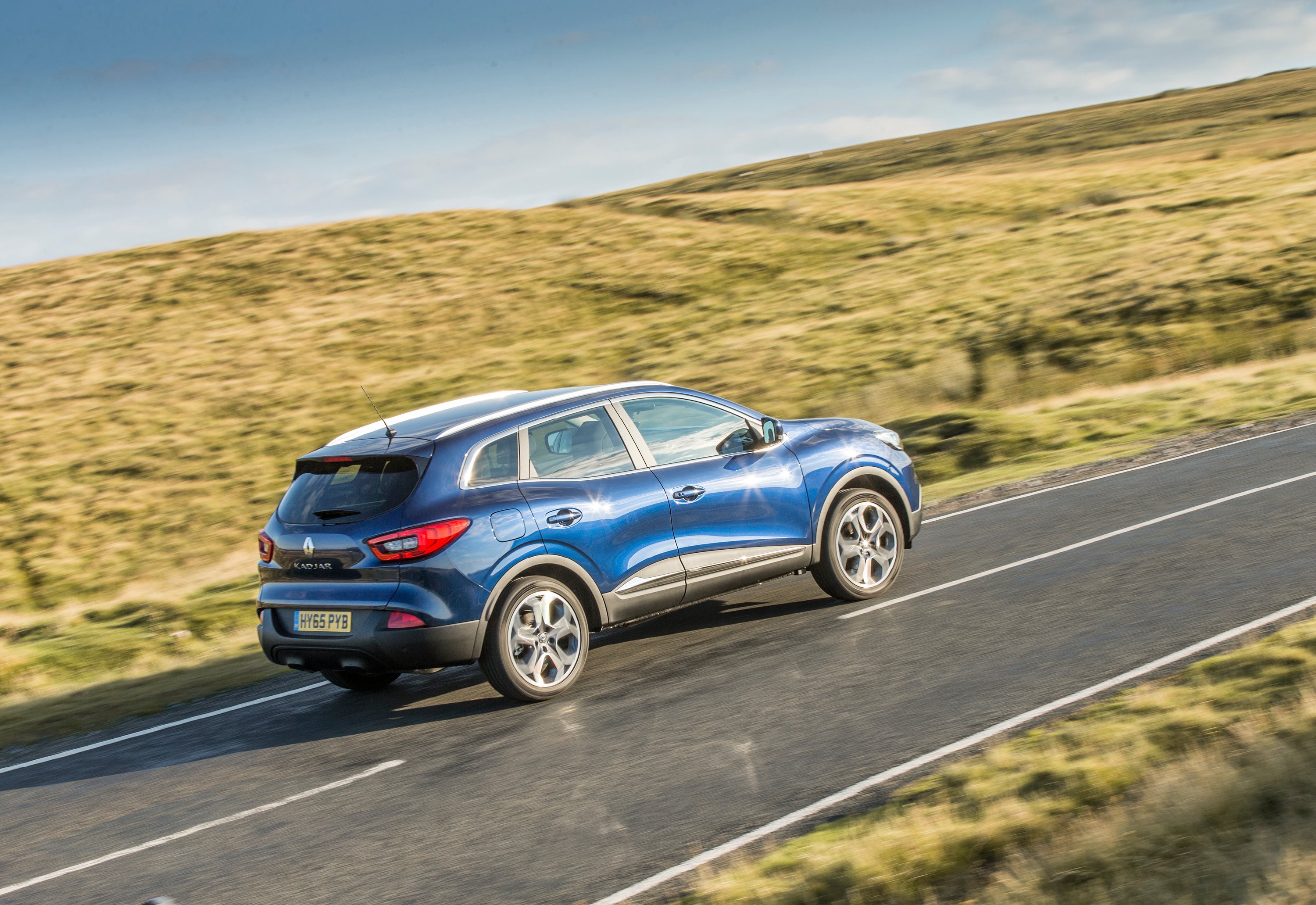 2016, Blue, Cars, French, Kadjar, Renault, Suv, Uk version Wallpaper