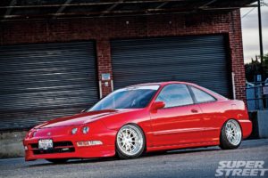 acura, Integra, Cars, Coupe, Red, Modified