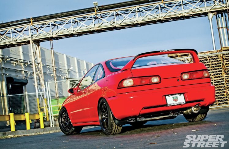 acura, Integra, Cars, Coupe, Red, Modified HD Wallpaper Desktop Background