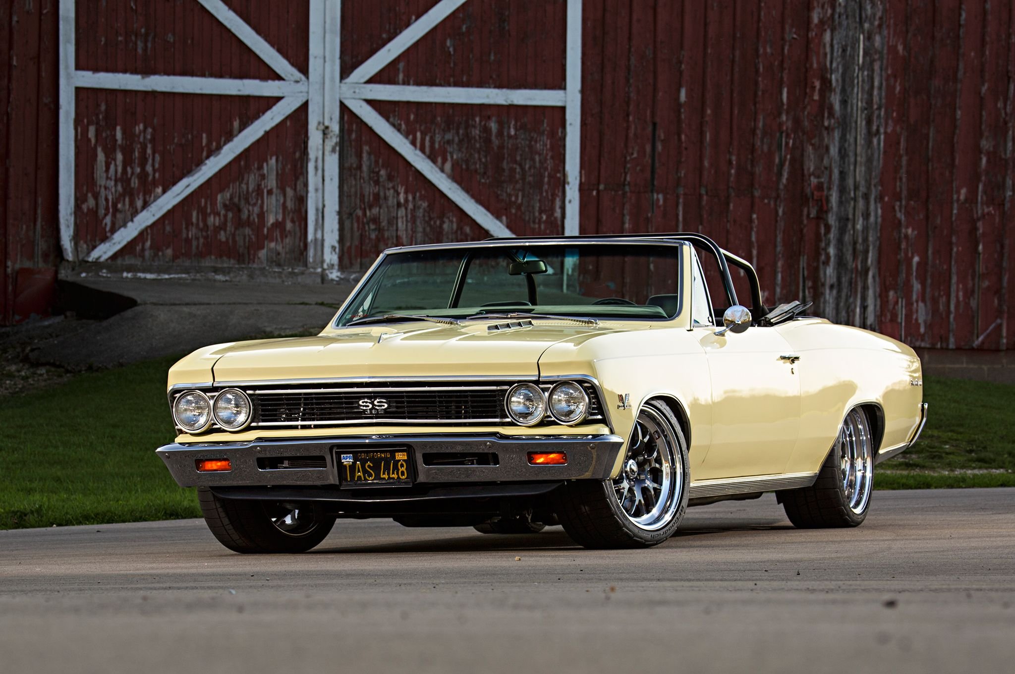 1966, Chevrolet, Chevy, Chevelle, Convertible, Super, Street, Pro, Touring, Low, Usa,  01 Wallpaper
