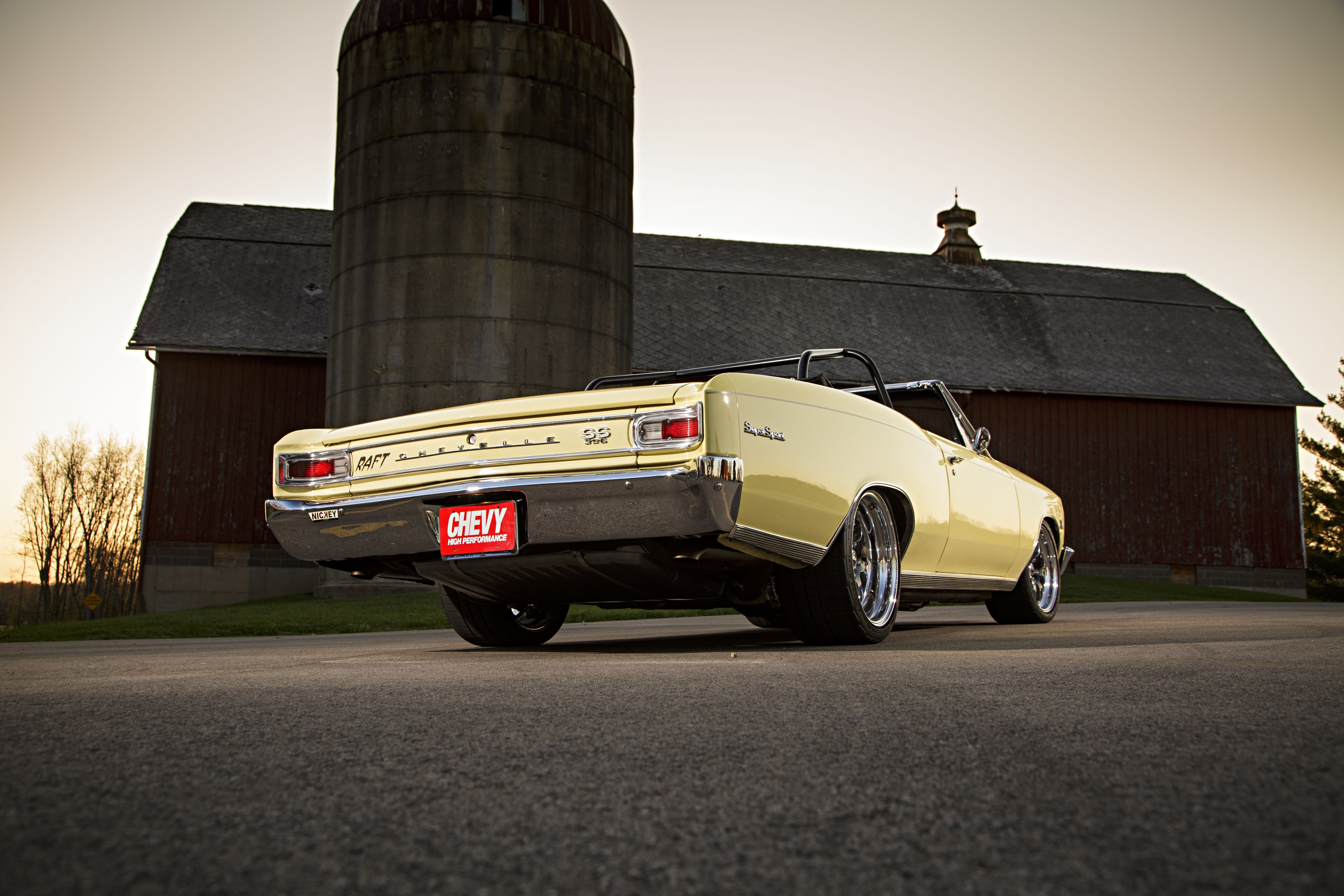 1966, Chevrolet, Chevy, Chevelle, Convertible, Super, Street, Pro, Touring, Low, Usa,  06 Wallpaper