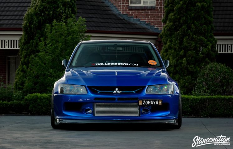 mitsubishi, Lancer, Evo ix, Blue, Cars, Sedan, Modified HD Wallpaper Desktop Background