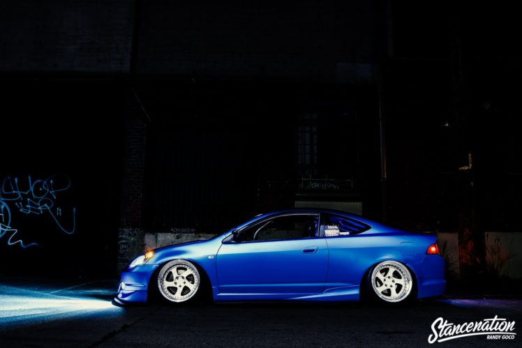acura, Rsx, Coupe, Blue, Cars, Modified HD Wallpaper Desktop Background