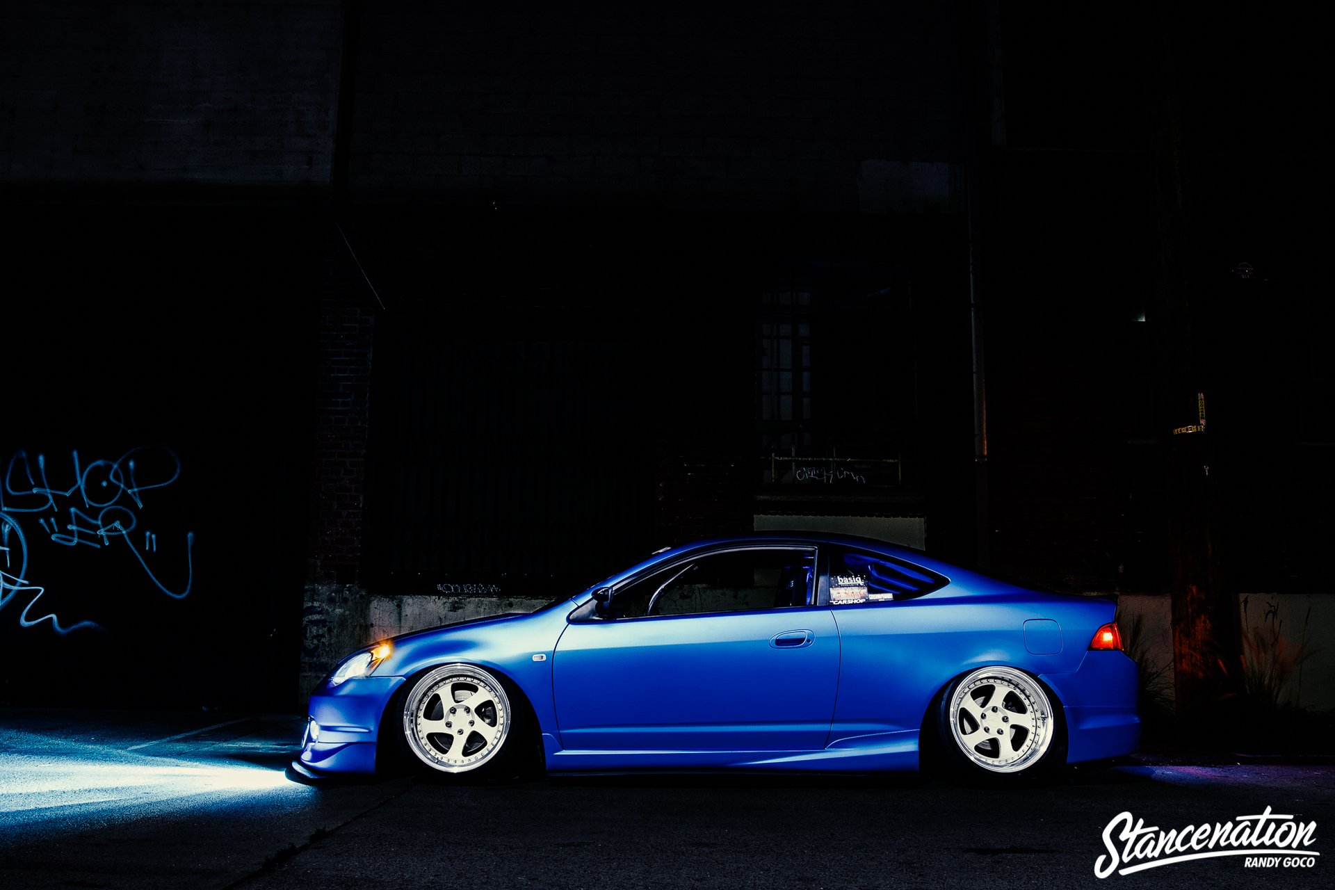 acura, Rsx, Coupe, Blue, Cars, Modified Wallpaper