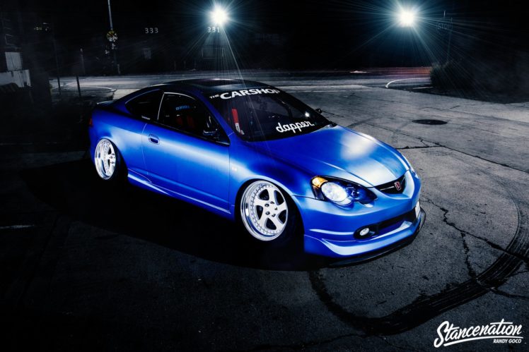 acura, Rsx, Coupe, Blue, Cars, Modified HD Wallpaper Desktop Background