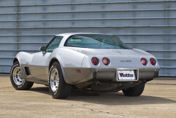 1978, Chevrolet, Corvette, L88, 25 aniversary, Silver, Muscle, Classic, Old, Original, Usa,  07 HD Wallpaper Desktop Background