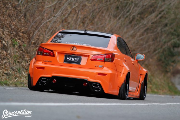 , Lexus, Orange, Is f, Sedan, Cars, Modified HD Wallpaper Desktop Background