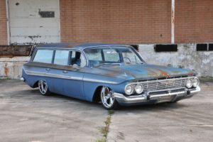 1961, Chevrolet, Chevy, Nomad, Wagon, Streetrod, Street, Rod, Low, Rodder, Usa,  02
