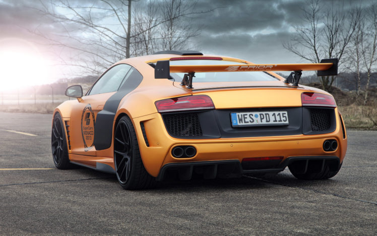 2013, Prior design, Audi, R8, Pd, Gt850, Widebody, Tuning HD Wallpaper Desktop Background