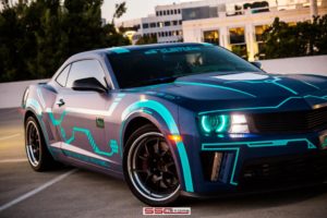 2013, Ss customs, Chevrolet, Camaro, Tuning, Muscle, Tron, Movies, Sci fi, Science, Sci