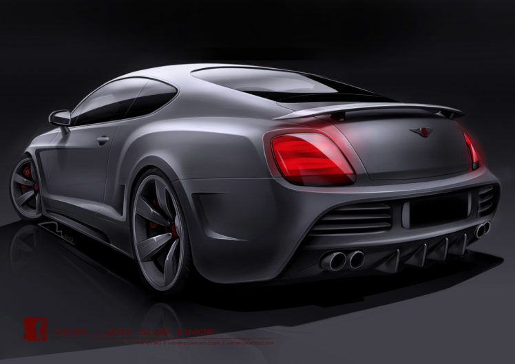 2013, Vilner, Bentley, Continental, Gt, Design, Project, Tuning HD Wallpaper Desktop Background