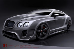 2013, Vilner, Bentley, Continental, Gt, Design, Project, Tuning