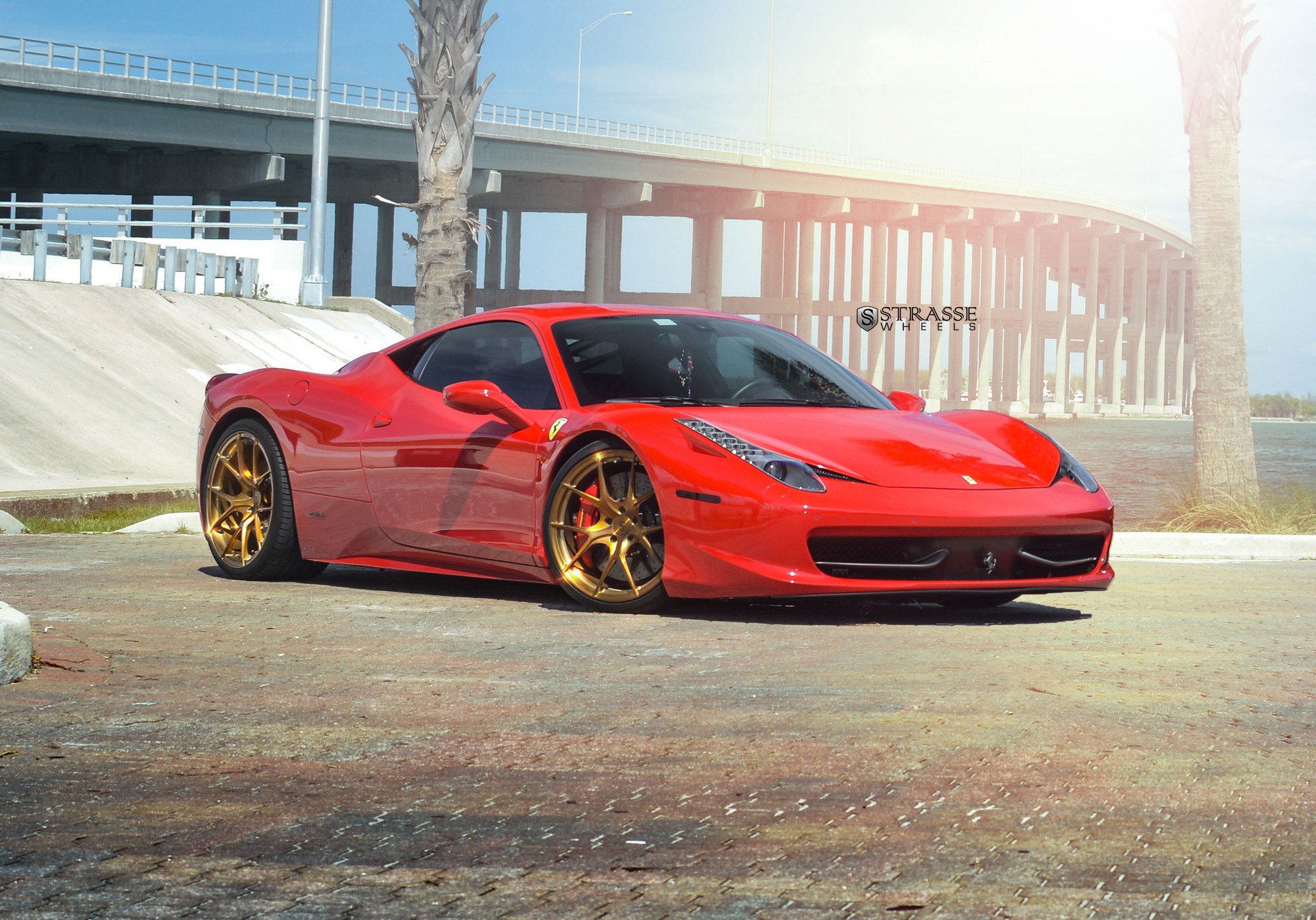 strasse, Wheels, Ferrari, 458, Italia, Cars Wallpaper