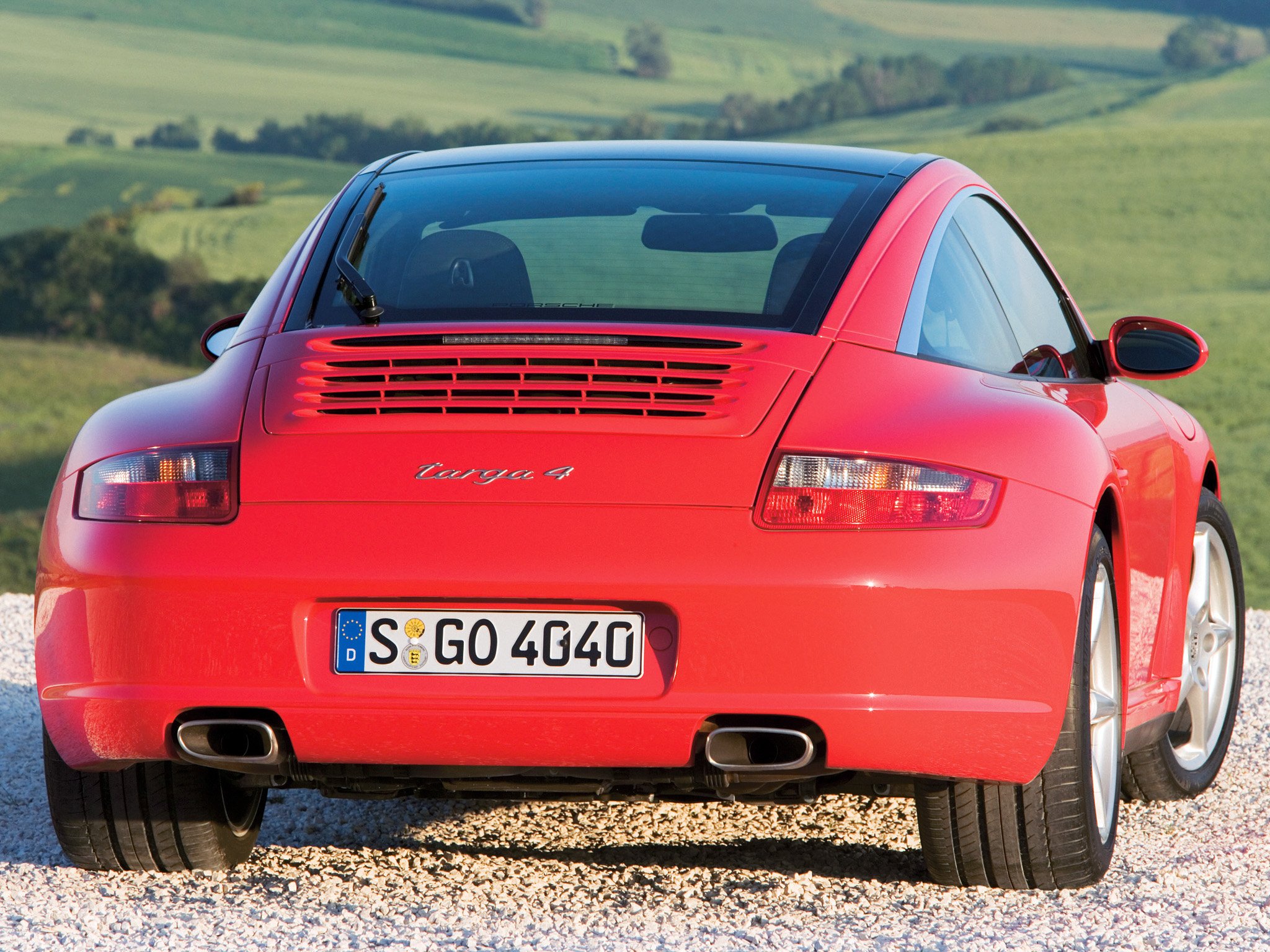 2005 08, Porsche, 911, Targa, 4, 997 Wallpaper