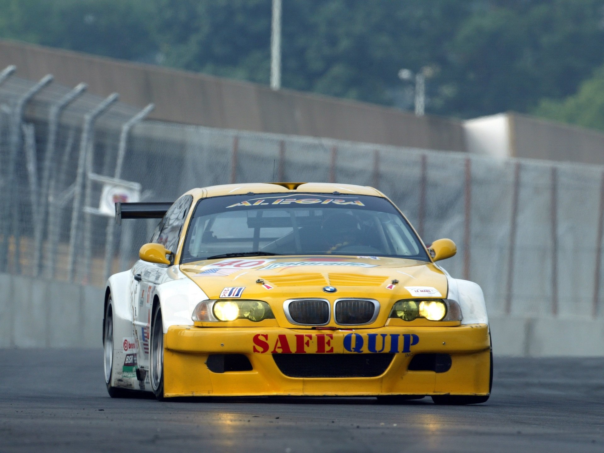 2001, Bmw, M 3, Gtr, Alms, E46, Race, Racing Wallpaper