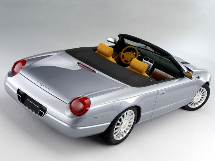 2003, Ford, Supercharged, Thunderbird, Concept, Luxury HD Wallpaper Desktop Background