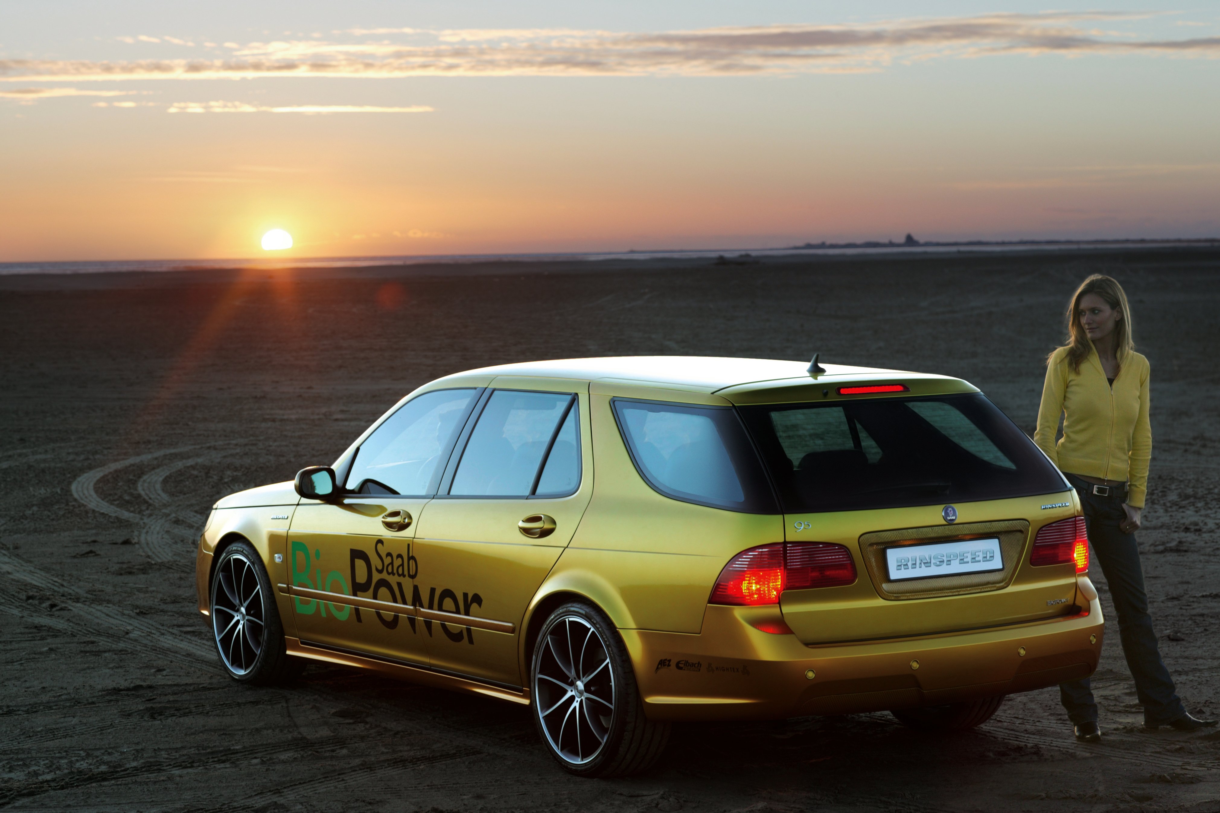 2007, Rinspeed, Saab, 9 5, Biopower, Concept, Stationwagon Wallpaper