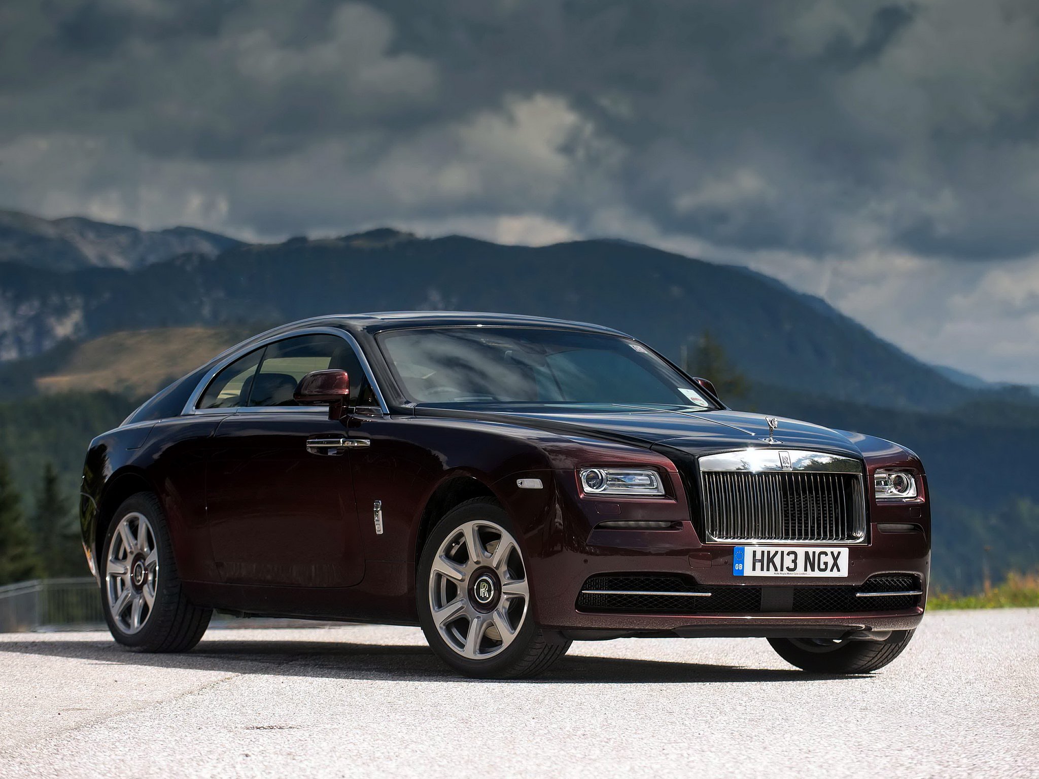 Rolls Royce Wraith арт