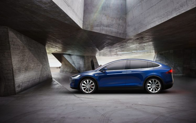 2015, Tesla, Model x, P90d HD Wallpaper Desktop Background