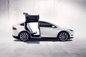 2015, Tesla, Model x, P90d