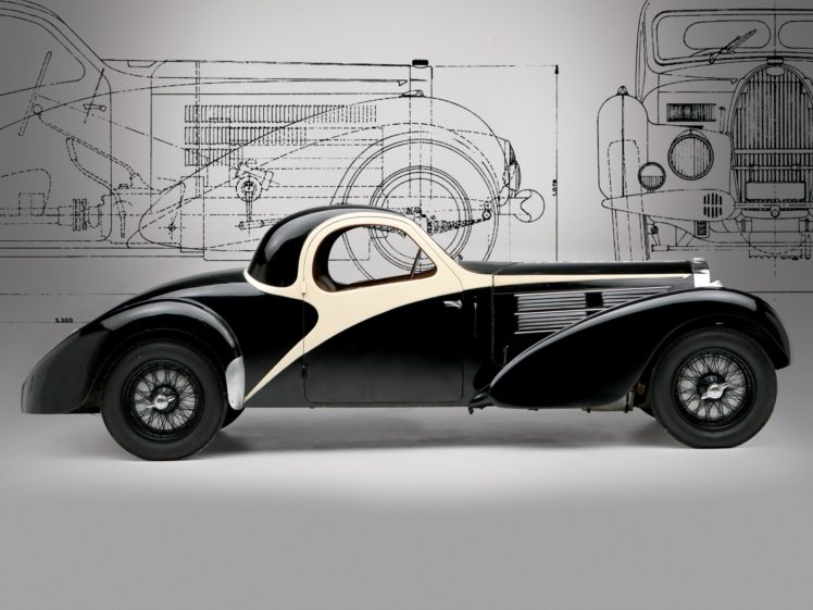 1938, Bugatti, Type, 57c, Atalante, Luxury, Vintage HD Wallpaper Desktop Background