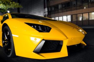 cars, Lamborghini, Lamborghini, Aventador, Yellow, Cars