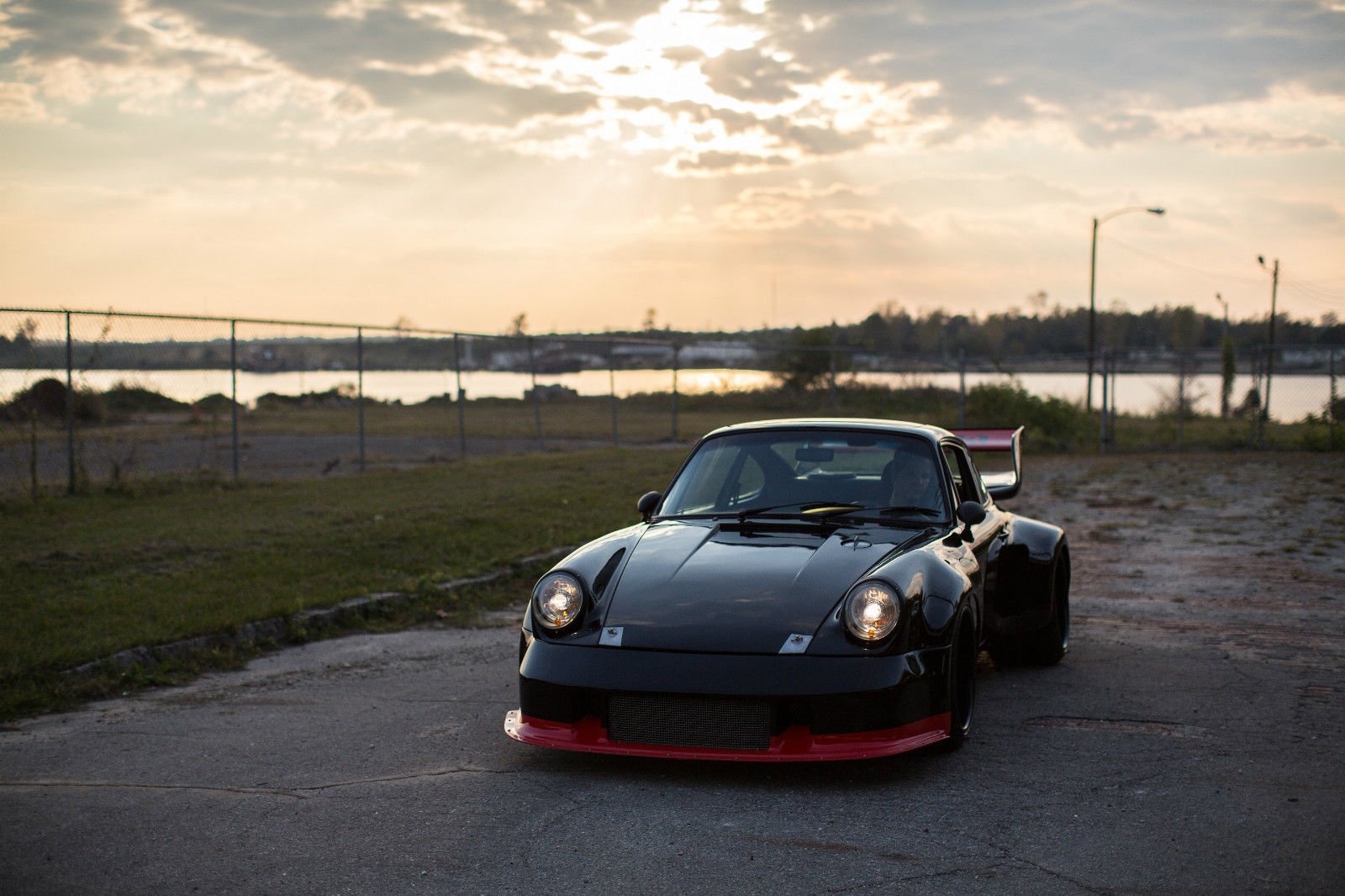 modified, Porsche, 930, Turbo, Cars, Coupe, Black, Bodykit Wallpaper