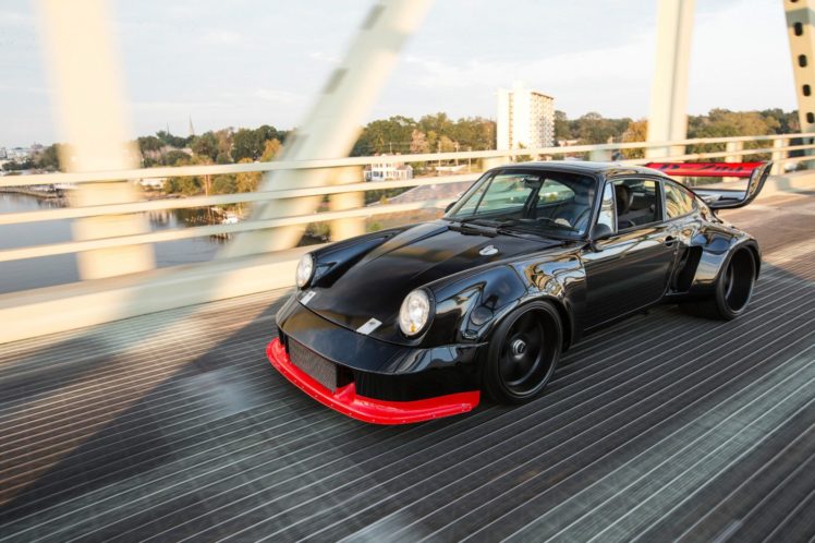 modified, Porsche, 930, Turbo, Cars, Coupe, Black, Bodykit HD Wallpaper Desktop Background