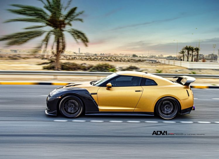 nissan, Gt r, Bodykit, Modified, Cars, Sedan, Red, Adv1, Wheels HD Wallpaper Desktop Background