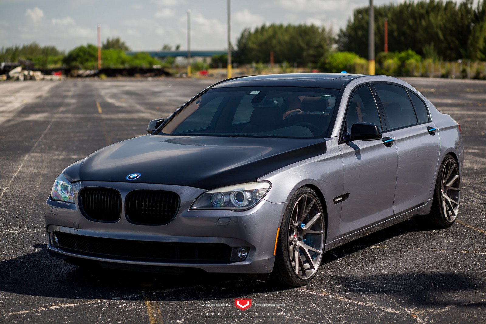 bmw, 7 series, Cars, Sedan, Vossen, Wheels Wallpaper