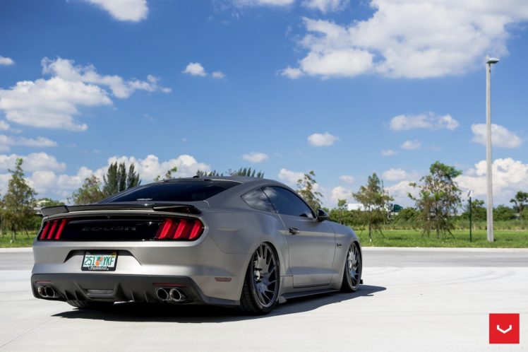 vossen, Wheels, 2015, Roush, Performance, Ford, Mustang, Coupe, Cars, Modified HD Wallpaper Desktop Background