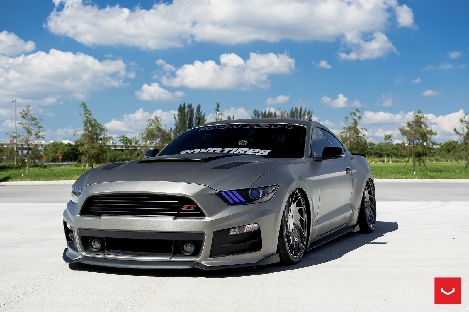 vossen, Wheels, 2015, Roush, Performance, Ford, Mustang, Coupe, Cars, Modified Wallpaper