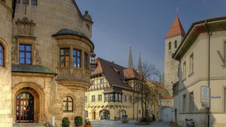 regensburg, Bavaria, Germany, City, Beeuty HD Wallpaper Desktop Background