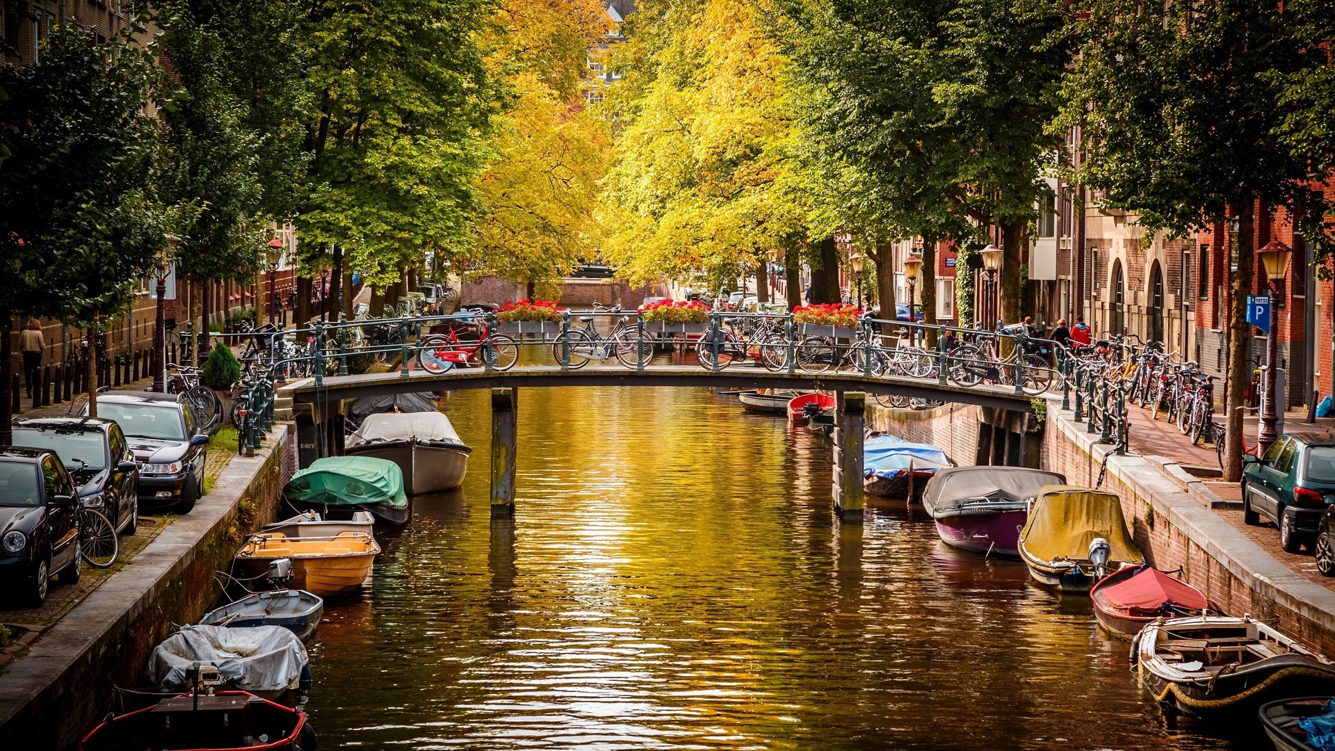amsterdam, River, City, Beauty, Nederland Wallpaper